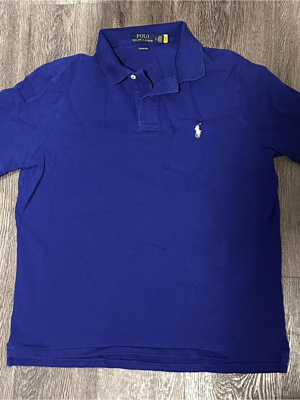 Polo by Ralph Lauren Royal Blue Short-Sleeve Polo